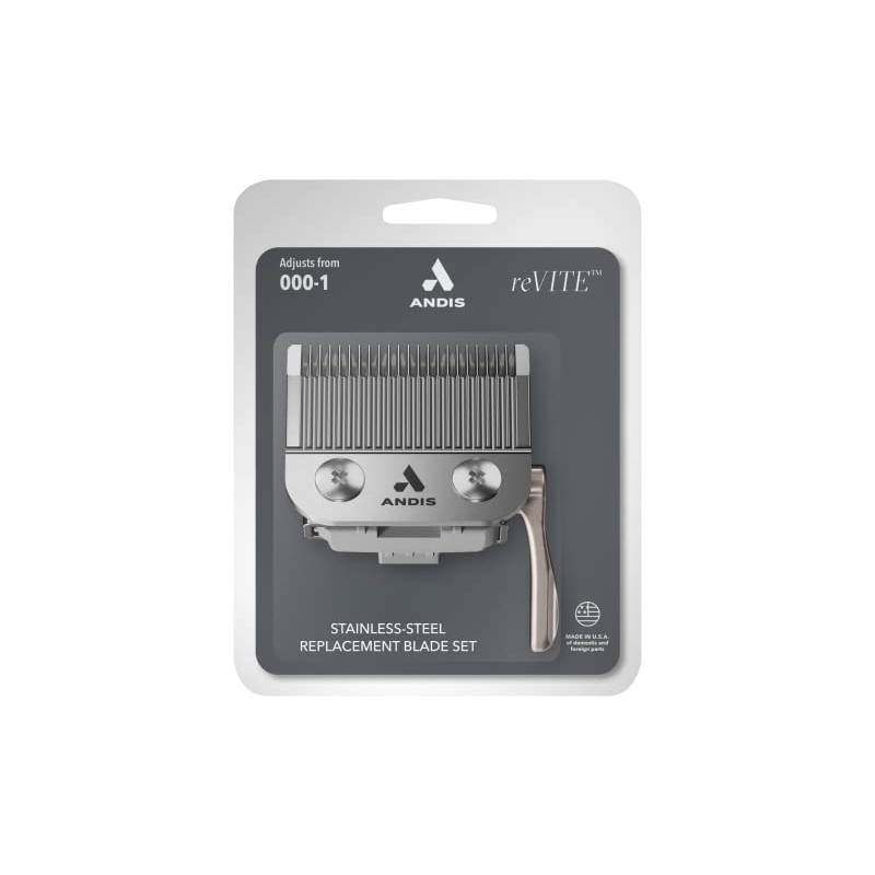 Andis 86010 reVite Taper Cutter Replacement Stainless Steel Blade