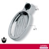 Schläfer 2817022 Soap Dish for Adjustable Shower Rail, Practical with