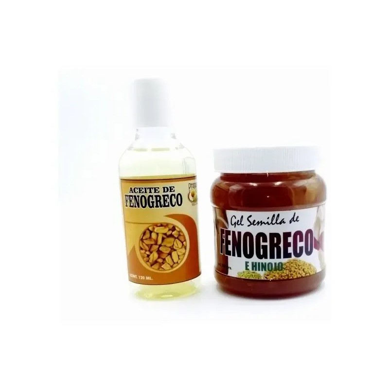 Gel Y Aceite De Fenogreco