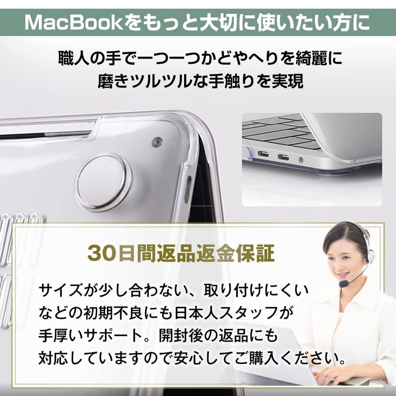 HOGOTECH Case [For MacBook Pro 14 inch] 2023 M3 Pro