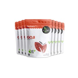 Elan Organic Dried Goji Berries 8 Pack, 39.2 Oz
