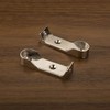 SO-TECH® 1 Pair of Wardrobe Rail Bearings for Oval Cupboard