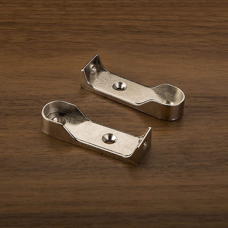 SO-TECH® 1 Pair of Wardrobe Rail Bearings for Oval Cupboard