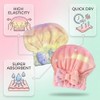 Toalla de microfibra para el cabello, súper absorbente, de secado