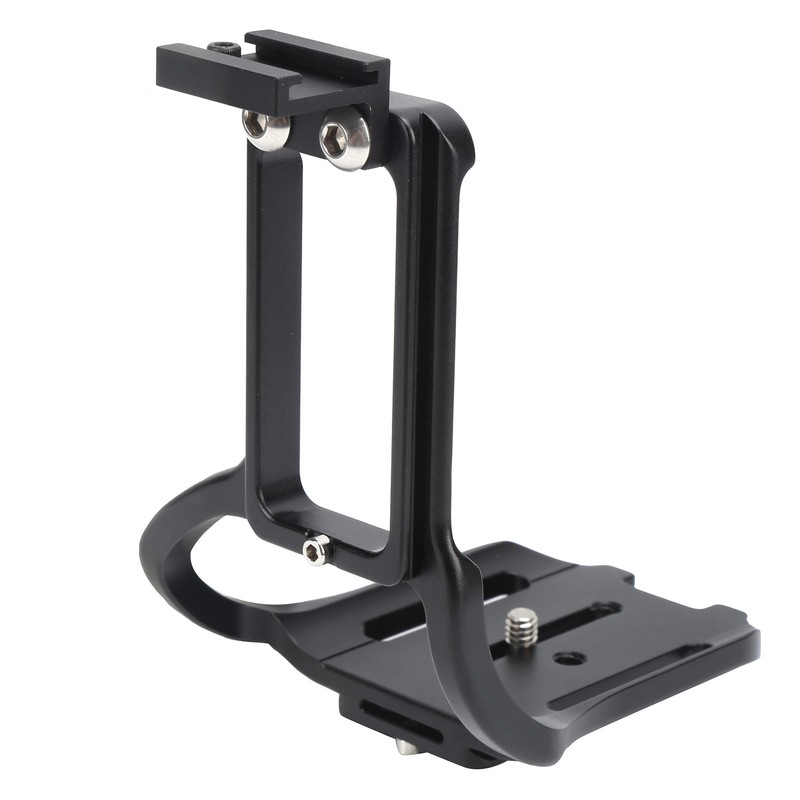 Quick Release Plate L Bracket with Hot Shoe Hand Grip
