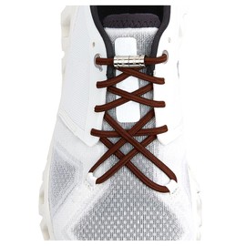 No Tie Shoe Laces System with Elastic Laces, Elastic Shoelaces for Kids and Adult Dark Brown