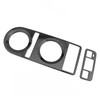 JUIVEEL ABS Central Gear Shift Panel Cover Center Control Cover