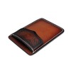 TOURBON Chest Pocket Pen Holder Genuine Leather Guard Tool Pen