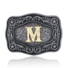 Doitby Initial Belt Buckle Western Cowboy Belt Buckles Texas Belt