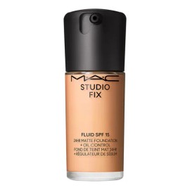 Base Lquida MAC Studio Fix Fluid FPS 15  Tono NW15  Cobertura 24h  Pro Fluid Technology                                                               
