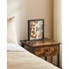 SONGMICS RPF007B02 3D Photo Frame for Filling, Photo Frame with