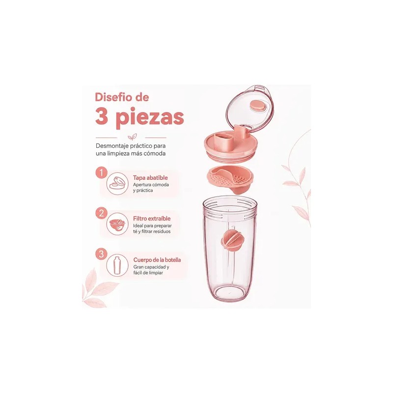 Proteina Shaker Gym Mezcladora Productos Deportivos 400ml Awvuq Material De