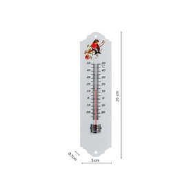 Velamp Metal Thermometer Indoor/Outdoor 20 cm
