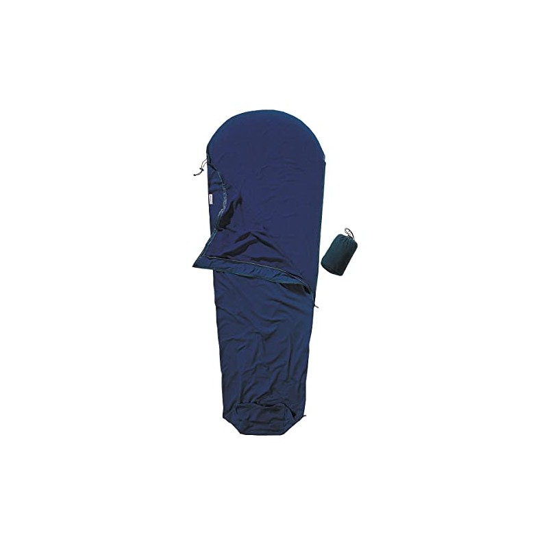 Cocoon Microfleece MummyLiner inlet Microfleece blue Design right 2015