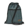 By Bers Leon Gym Bag, Large Zip Outer Pocket, Inner