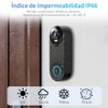 BUXFMHT Timbre con Video Inalambrico, Video Timbre Inteligente con Audio