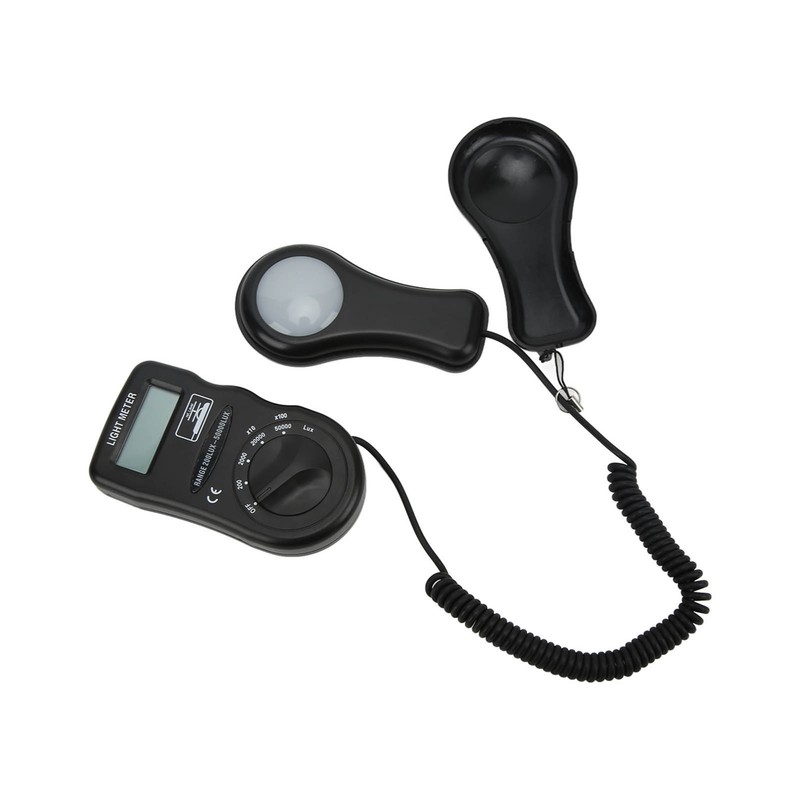 DT‑1300 Light Meter Digital Illuminance Meter with LCD Screen Portable