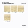 Hemway Champagne Gold Glitter Grout Additive 100g Metallic Flakes