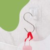 MEELYHOME 10 Pcs Double-Sided Adhesive Wall Hooks Waterproof Oilproof Self