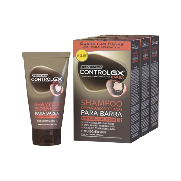 Just For Men Control GX Barba 354 ml | Shampoo