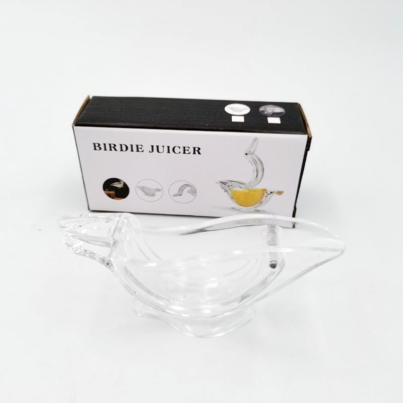 Lemon Squeezer Hand Press Portable Manual Lemon Clip Juicer Plastic