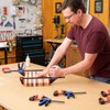 WORKPRO Bar Clamps for Woodworking, 6-Pack One-Handed Clamp/Spreader, 6-Inch (4)