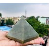 Large Green Aventurine Pyramid, Aventurine Crystal Pyramid, Crystal Agate Pyramid,