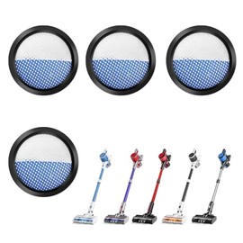 BSNAW HEPA Filter Replacement Compatiable with N Series Cordless Vacuum Cleaner, 4 Pack
