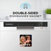 Dishwasher Magnet Clean Dirty Sign Indicator, Washing Machine Magnet Double