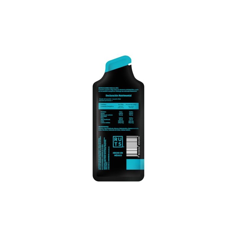 RUTS HYDROGEL CON 110MG CAFEÍNA | 25 GR DE CARBOHIDRATOS