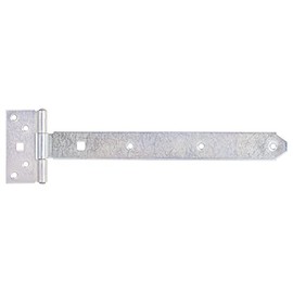 GAH-Alberts 310714 Cross Hinge with Pressed Pin, Yellow Galvanised, Hinge 292 x 34 mm, Hinge 90 x 45 mm