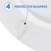 J&V Textiles Elongated Toilet Seat With Easy Clean & Change