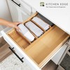 KitchenEdge Bamboo Kitchen Towel and Food-Storage Organizer, Perfect for Kitchen