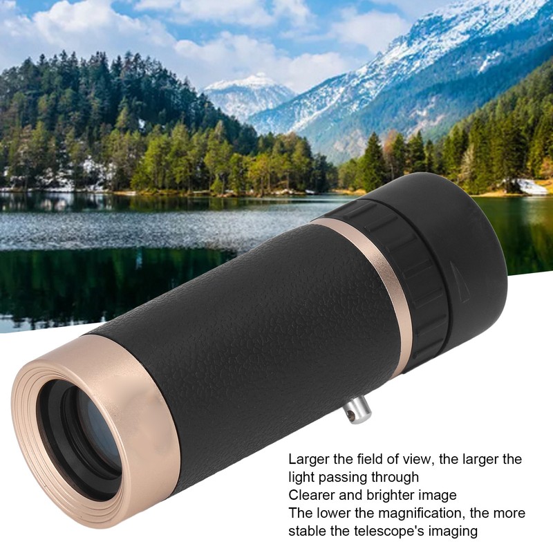 Mini Monocular Telescope Portable 6X Magnification High Definition Outdoor with