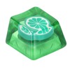 Resin Keycap HandMade CorrosionResistant Universal Mechanical Keyboard Accessories(Lime )