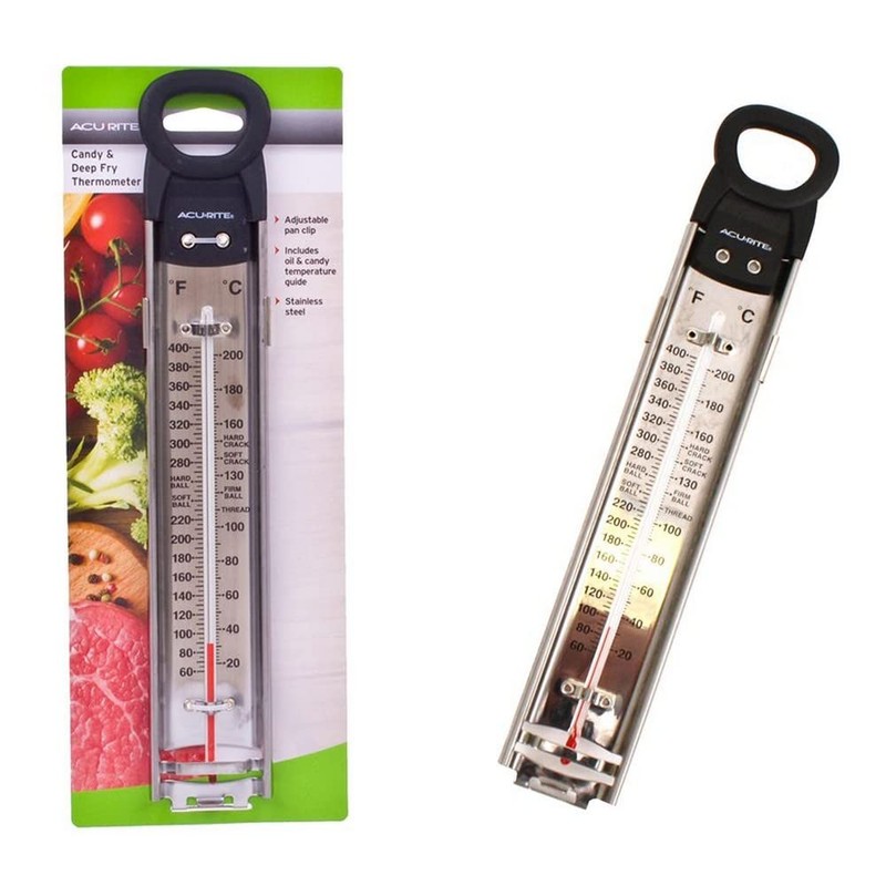 D.Line Acurite Stainless Steel Deep-Fry Confection Thermometer