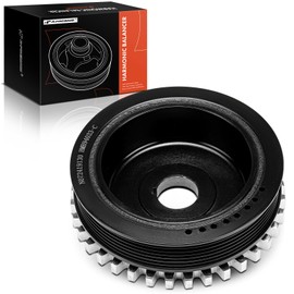 A-Premium Engine Harmonic Balancer Crankshaft Pulley Compatible with Ford Escort 1991-1996 1.9L, Escort 1997-2001 SOHC 2.0L & Mercury Tracer 1991-1996 1.9L, Tracer 1997-1999 2.0L
