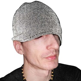 Reflective Winter Beanie Hats Reflector Cap for Women Men Safety Gear for Running