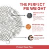 BakeBarn Pie Armor, Universal Fit Pie Weight for 7-10 inch