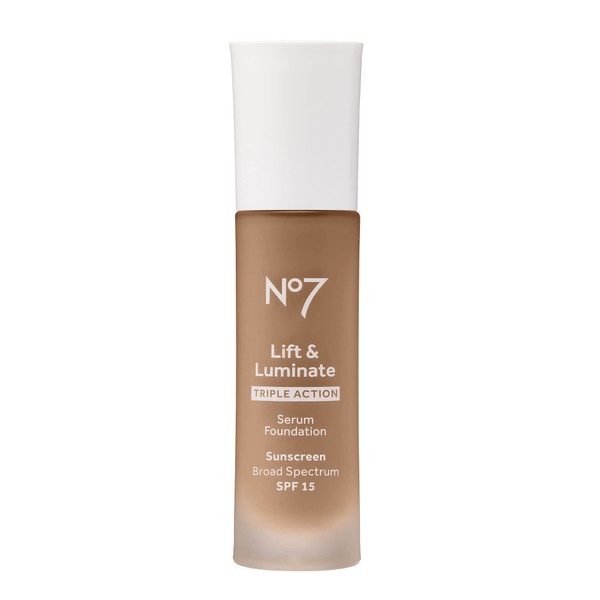 No7 Lift & Luminate Triple Action Serum Foundation - Deep