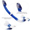 Whale Diving Breathing Tube Hose Professional Dry Underwater Snorkeling EquipmentBlue