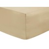 Fitted Sheets 25CM Extra Deep Percale - Beige - 4ft
