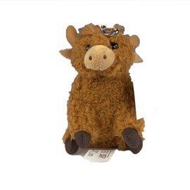 LangSyne Publishers Ltd Highland Cow Soft Toy Keyring l WZ0874