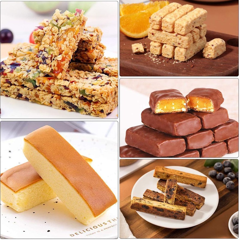 EPYHREHM 40 Cavity Narrow Rectangle Silicone Chocolate Molds Chocolate Bar