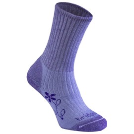 Bridgedale Women's Merinofusion Trekker Socks, Violet, 5-6.5 UK(38-40 EU)(Medium)