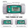 GRYVOZE Digital Turbine Flow Meter with LCD Display for Fuel