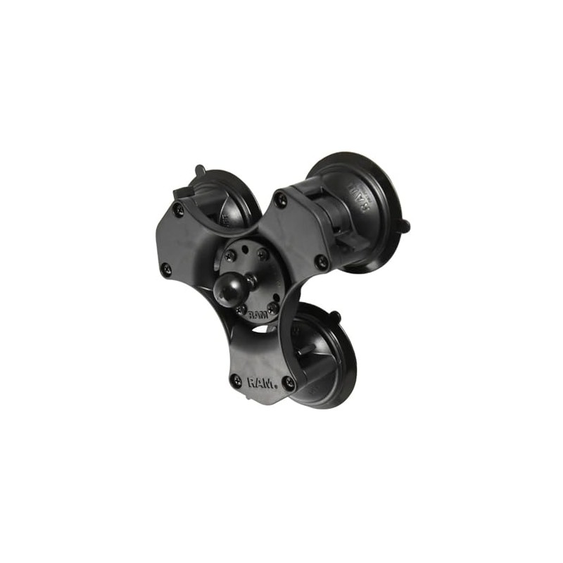 triple suction base 1" ball