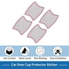A ABSOPRO Car Door Handle Protector Anti-Scratch 8x10cm Auto Door