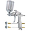 TCP Global Mini Gravity Feed Spray Gun with .8mm, .5mm