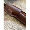 Carl Thomas Leathers Custom Cross Draw Knife Sheath Fits Buck